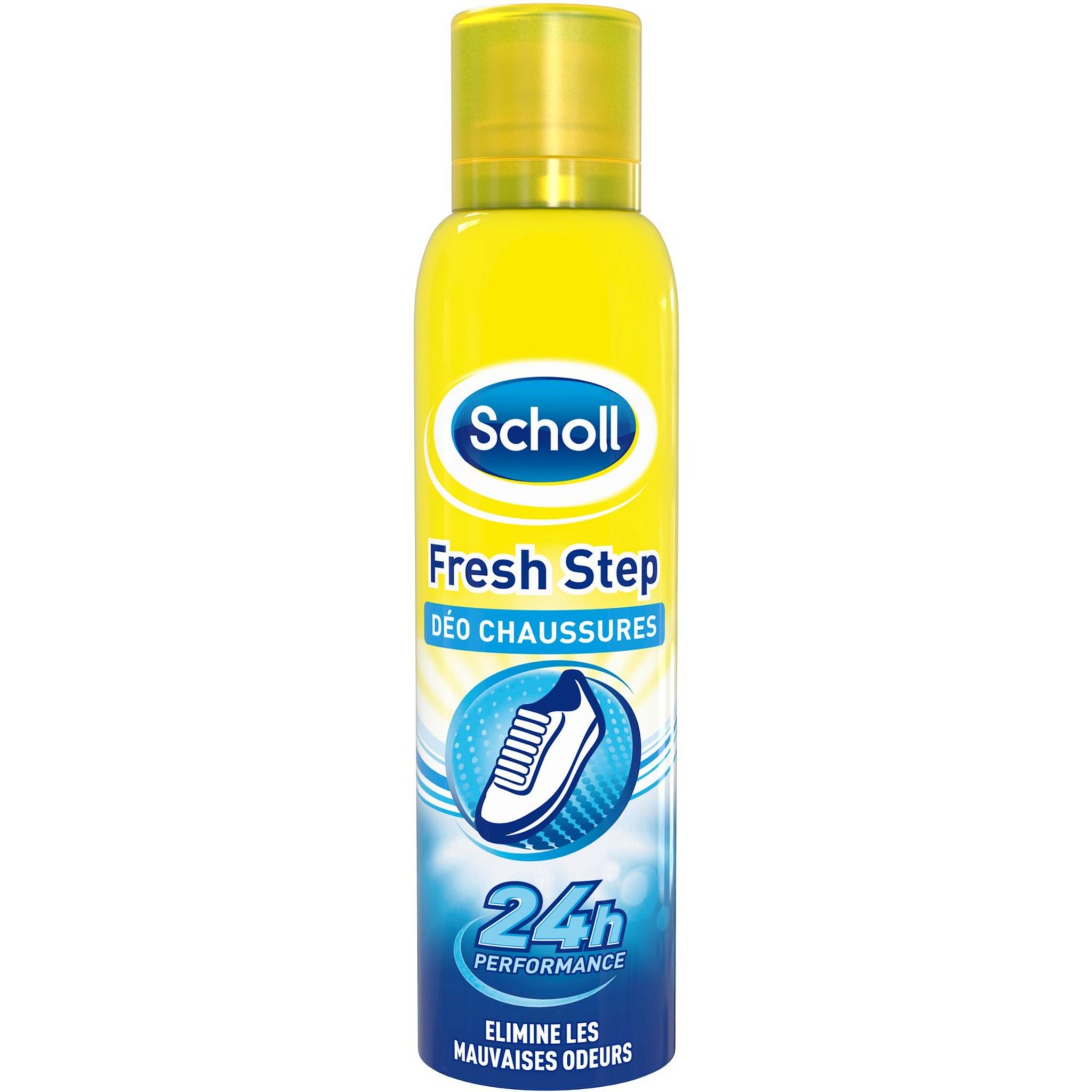 SCHOLL Déodorant chaussures anti-odeurs 24h 150ml pas cher 