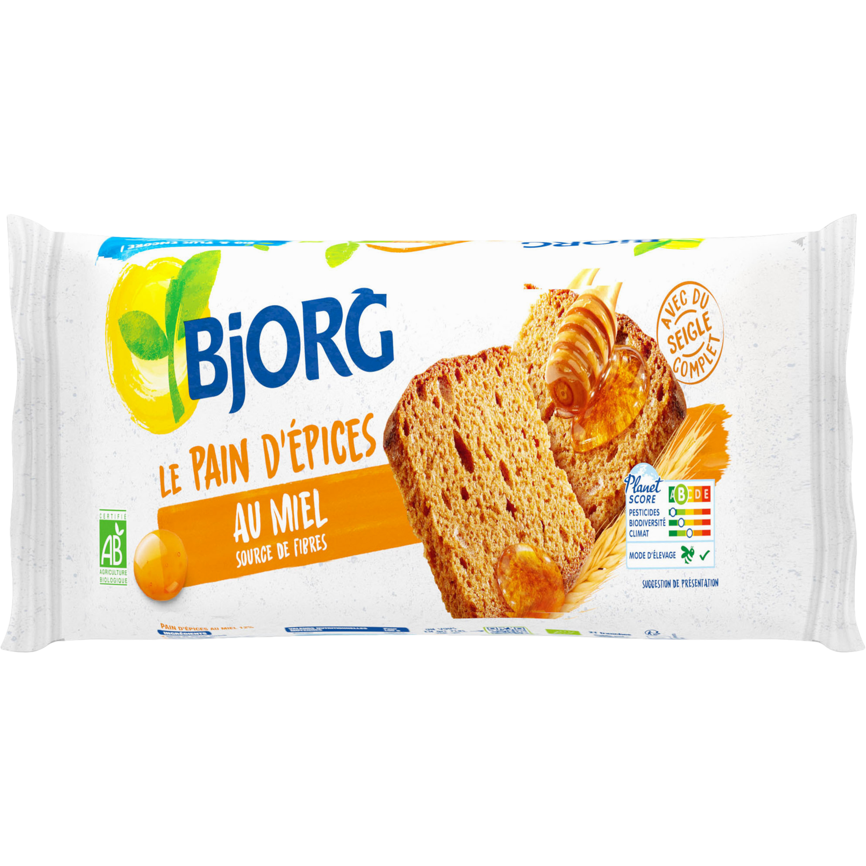 Pain d'épices Bio Pur Miel Fortwenger - 150g