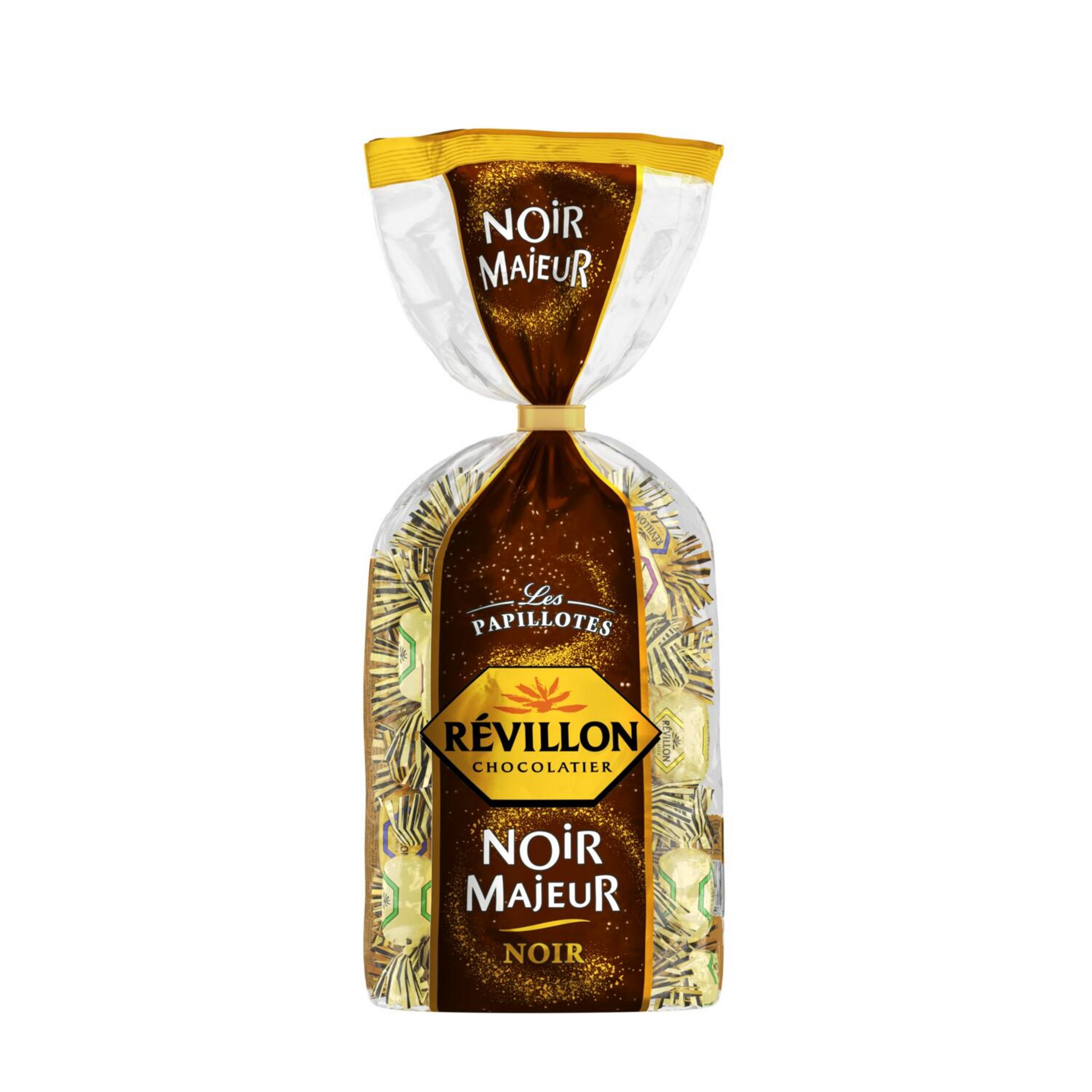 Revillon chocolatier Papillotes Noir/Lait Enchanteur 400 g