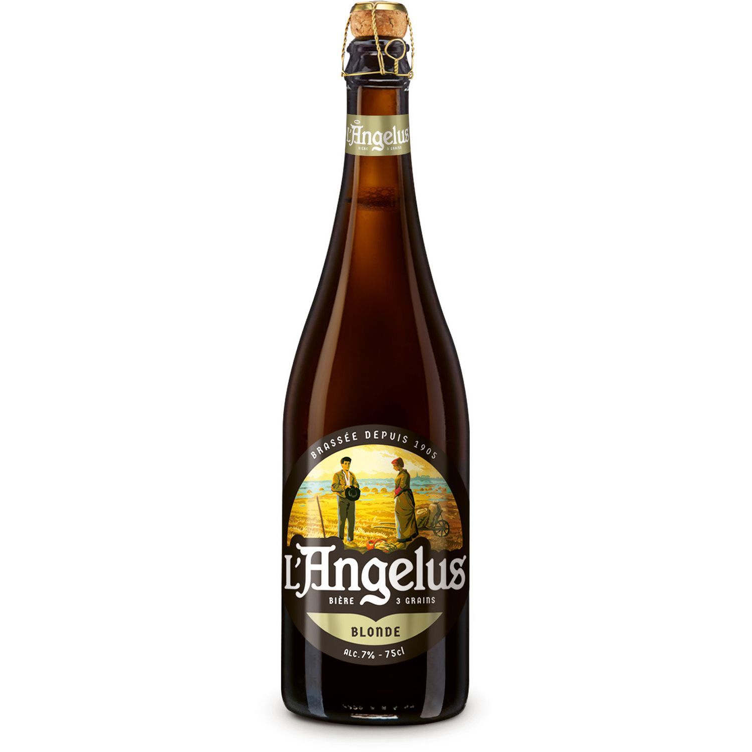 L'Angelus Blonde 33cl  Le meilleur de la bière en bouteilles