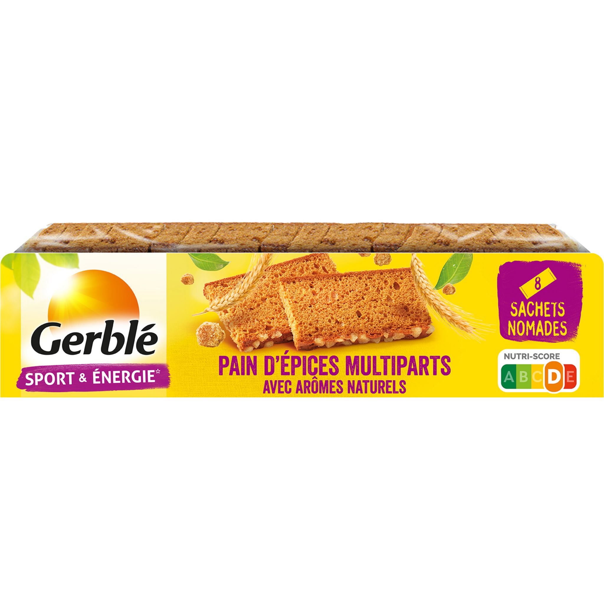 GERBLE Biscuits goûter aux raisins sachets fraîcheur 4x5 biscuits 360g pas  cher 