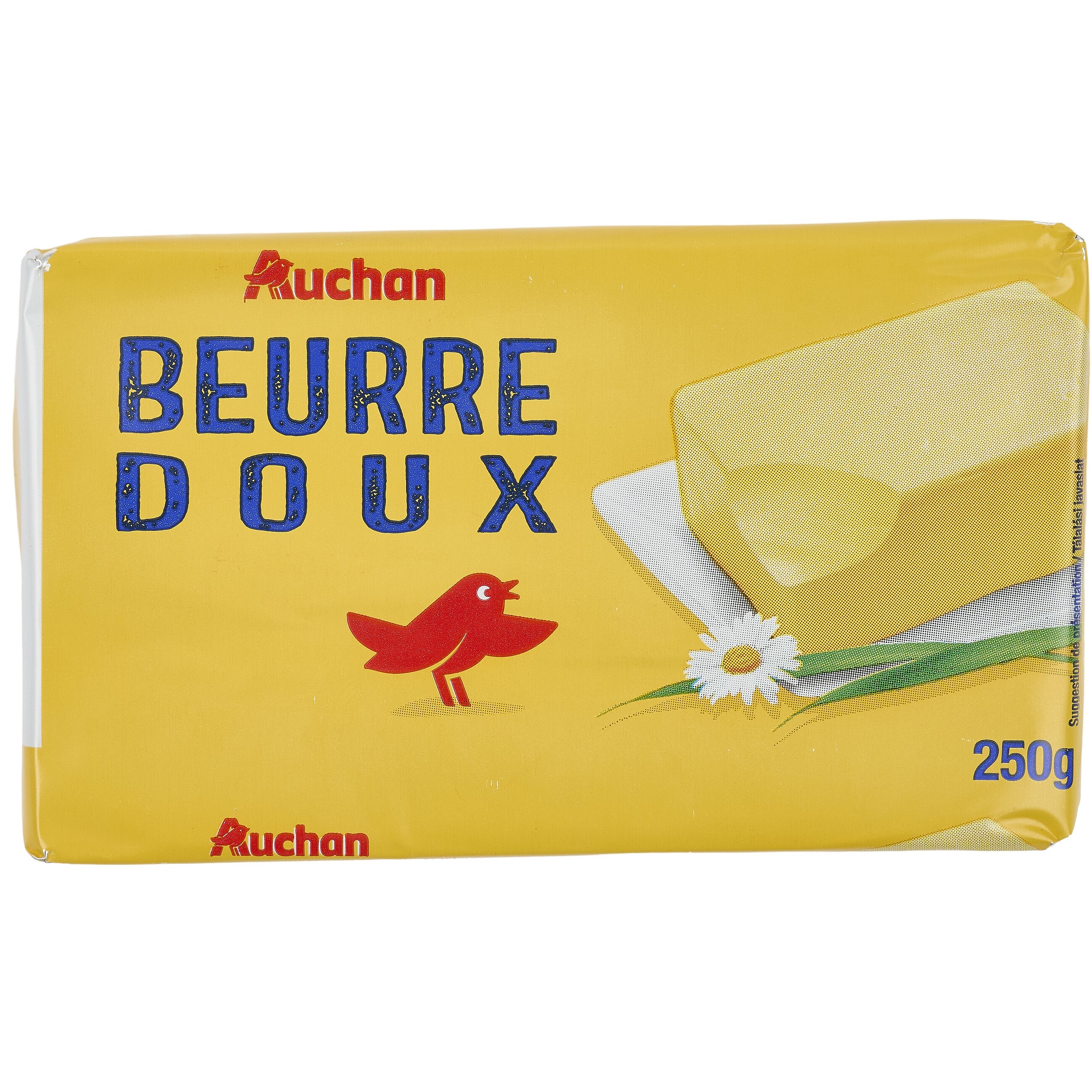 Beurre doux en plaquette Or Blanc 200 g