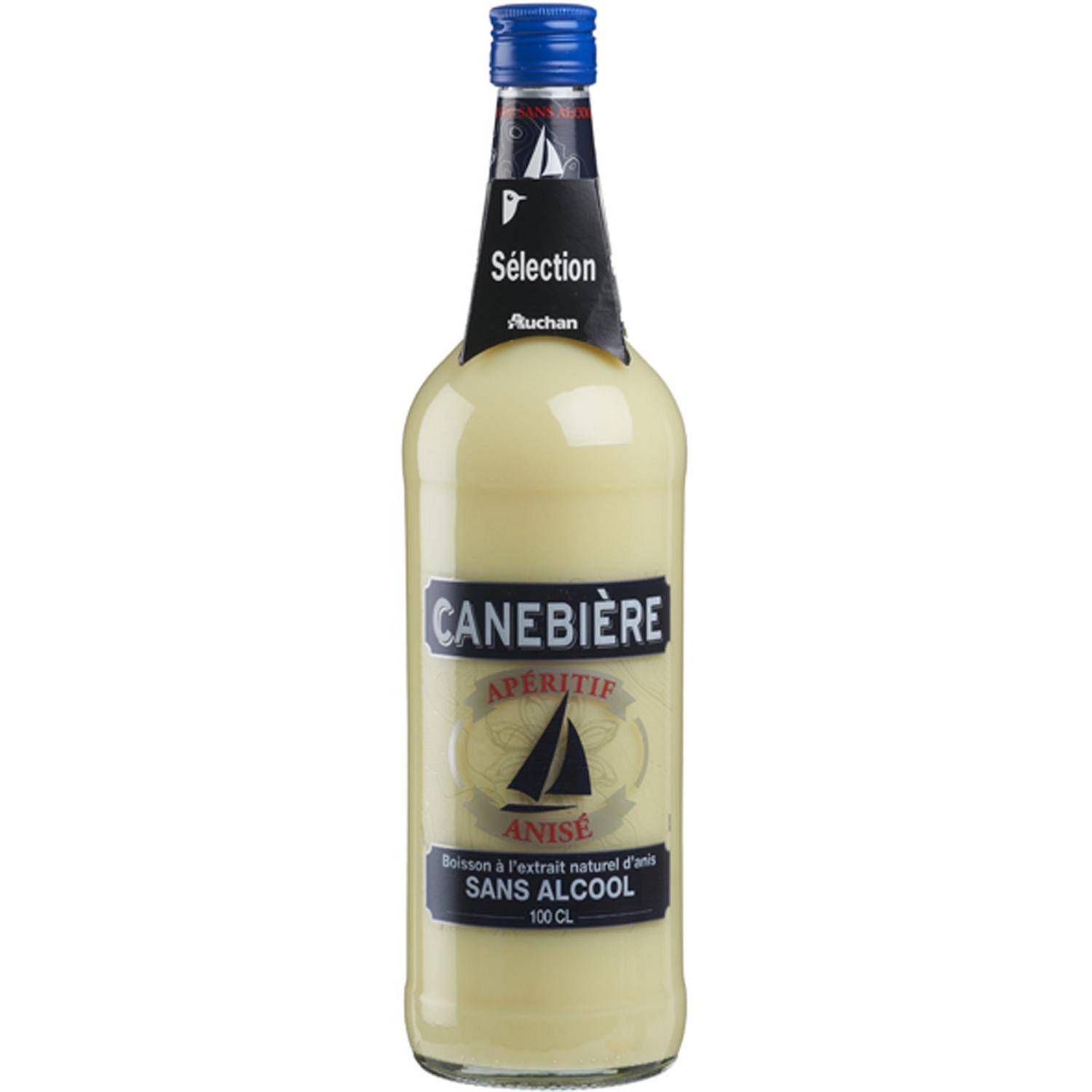 CANEBIERE Apéritif anisé sans alcool 1l pas cher 