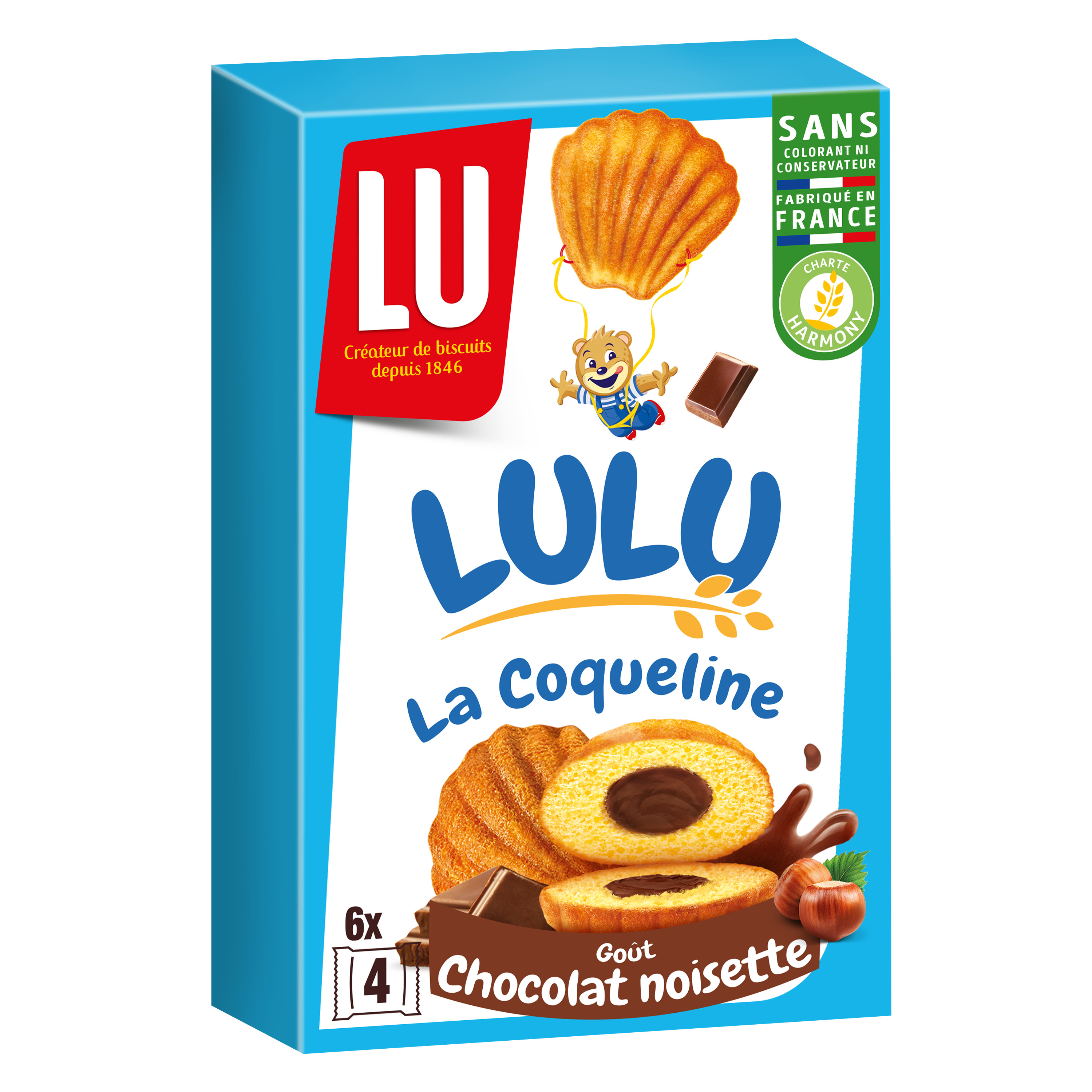 LULU La barquette chocolat - LU