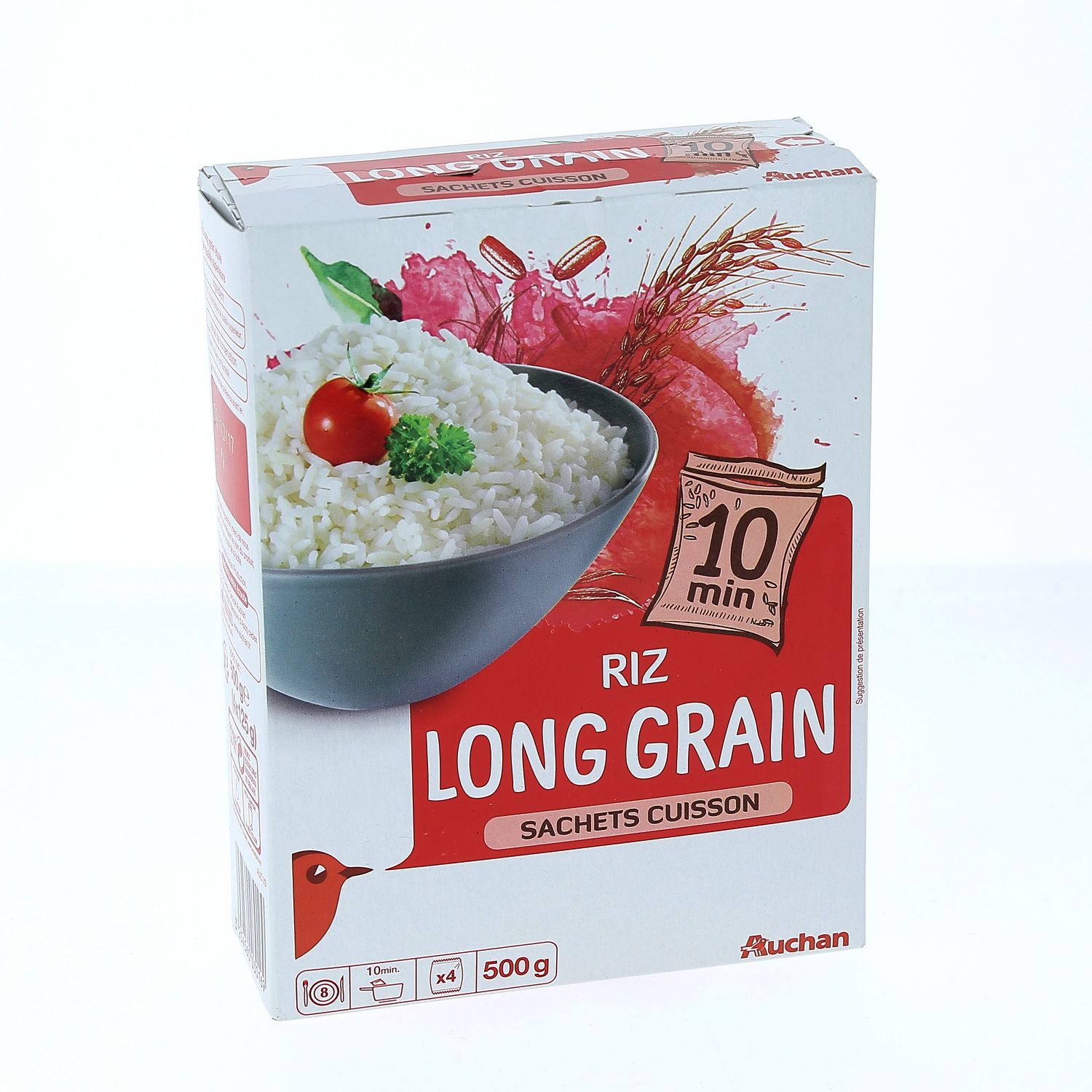 Riz long grain - sachet cuisson 500g