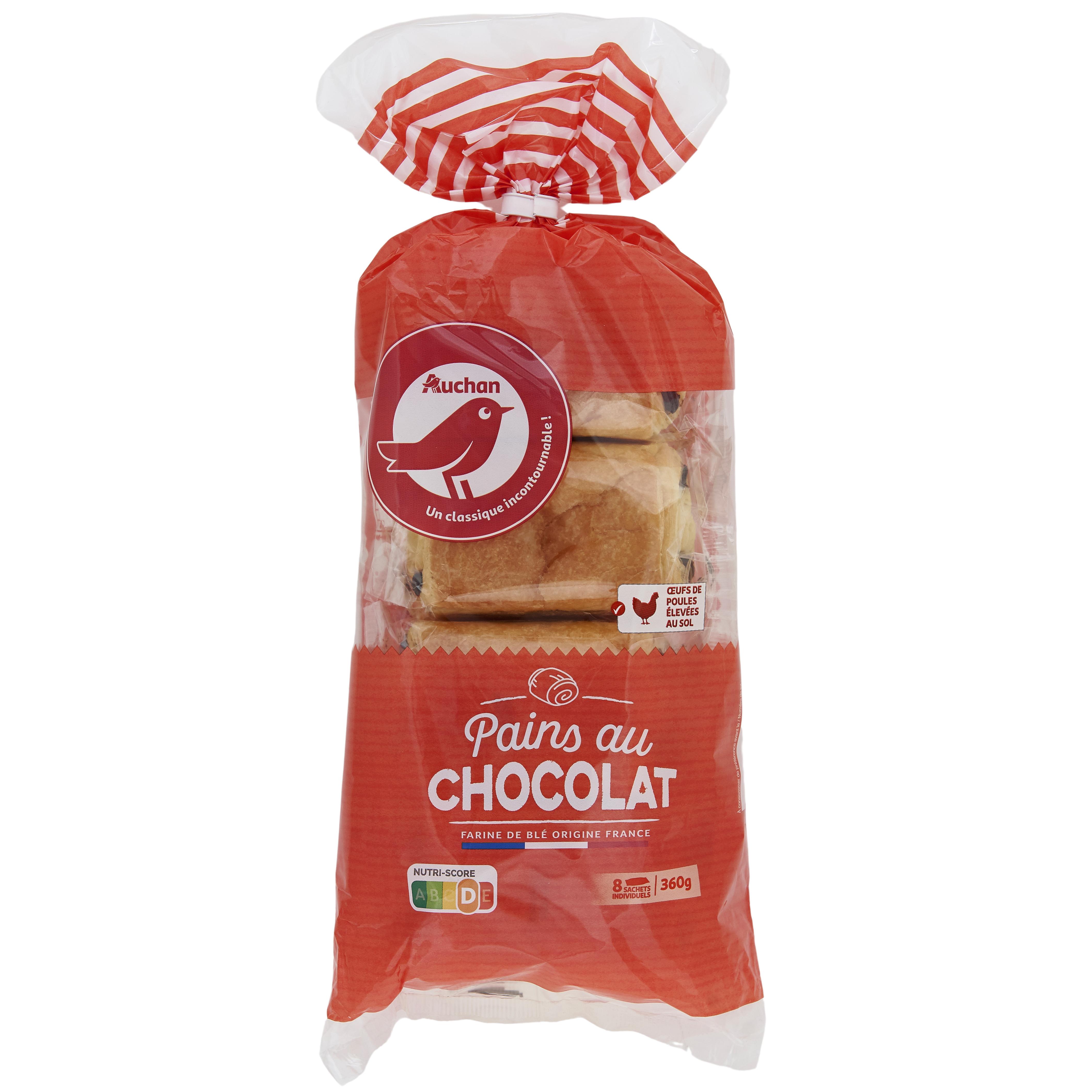 Auchan levure de boulangerie pains & brioches 6 sachets de 5 g