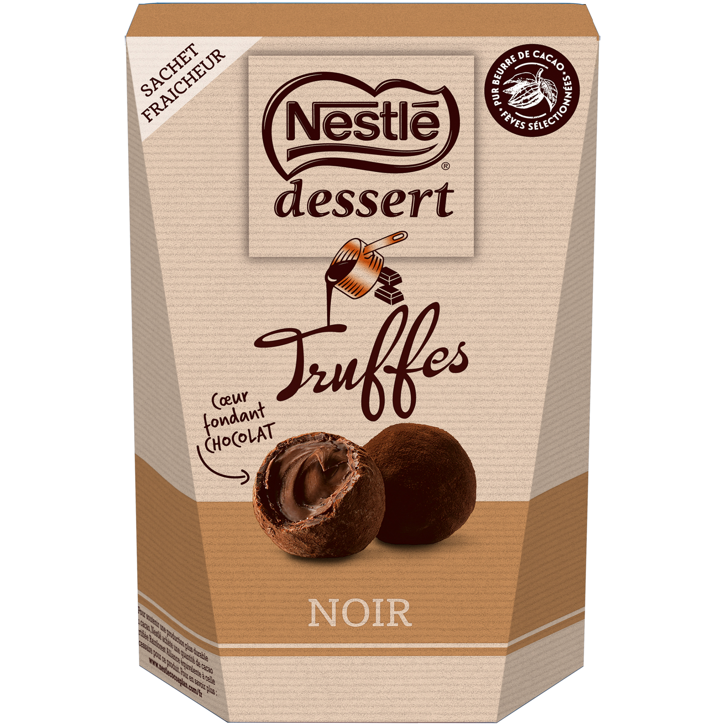 Truffes au chocolat au lait Lindor - Boîte 200g LINDT