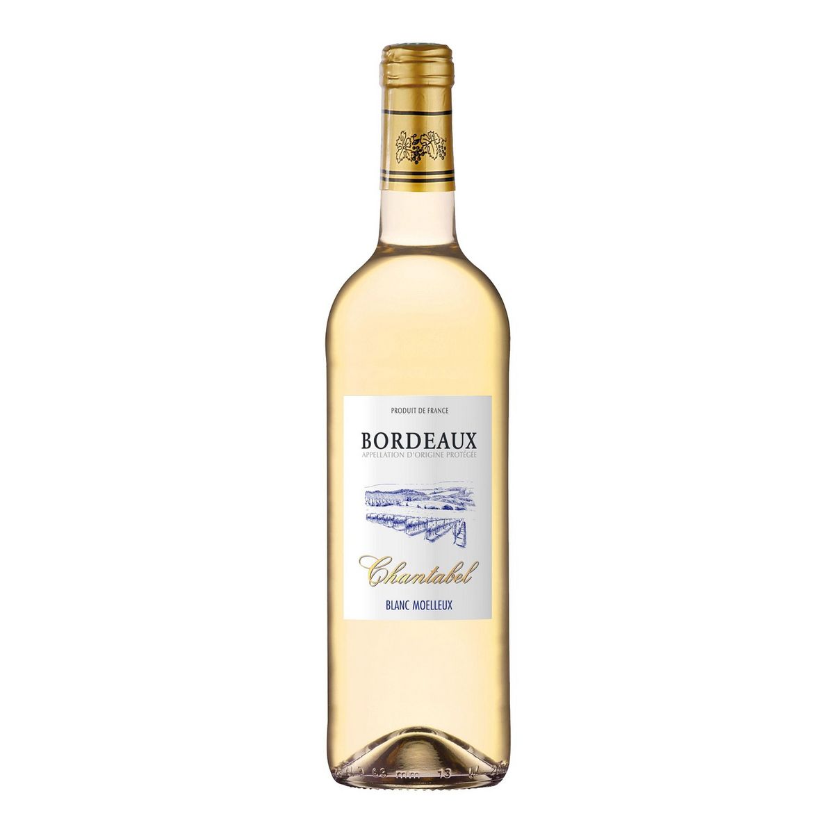 Auchan - Vin blanc moelleux 75cl