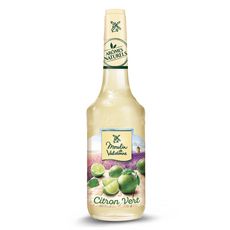 MOULIN DE VALDONNE Sirop de citron vert bouteille verre 70cl