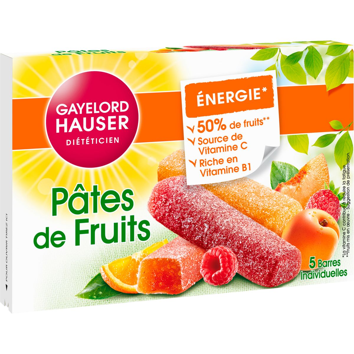 ASSORTIMENT DE PATES DE FRUITS D'AUVERGNE COFFRET METAL BIO 280G