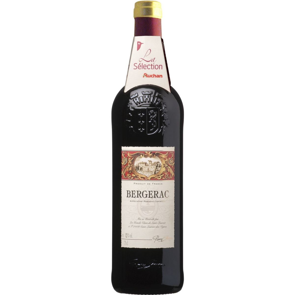 PIERRE CHANAU Vin rouge AOP Bergerac 75cl