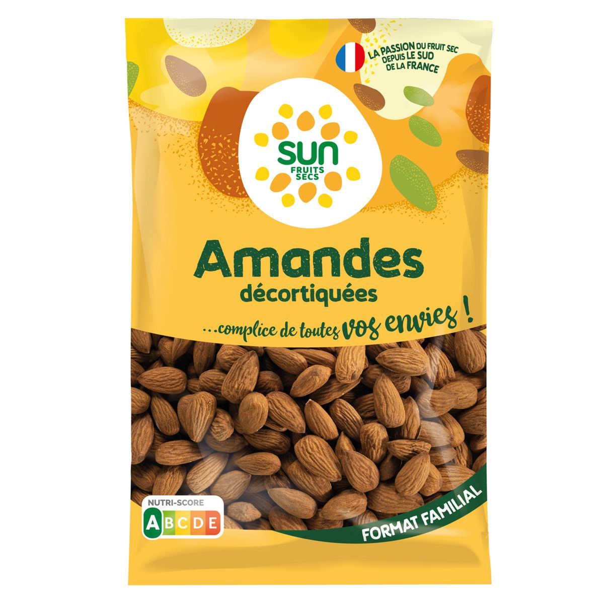 SUN : Amandes décortiquées - chronodrive