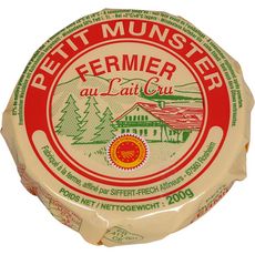 FRECH Fromage Petit munster fermier au lait cru AOP 200G