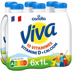CANDIA Viva -  lait vitaminé UHT 6x1L