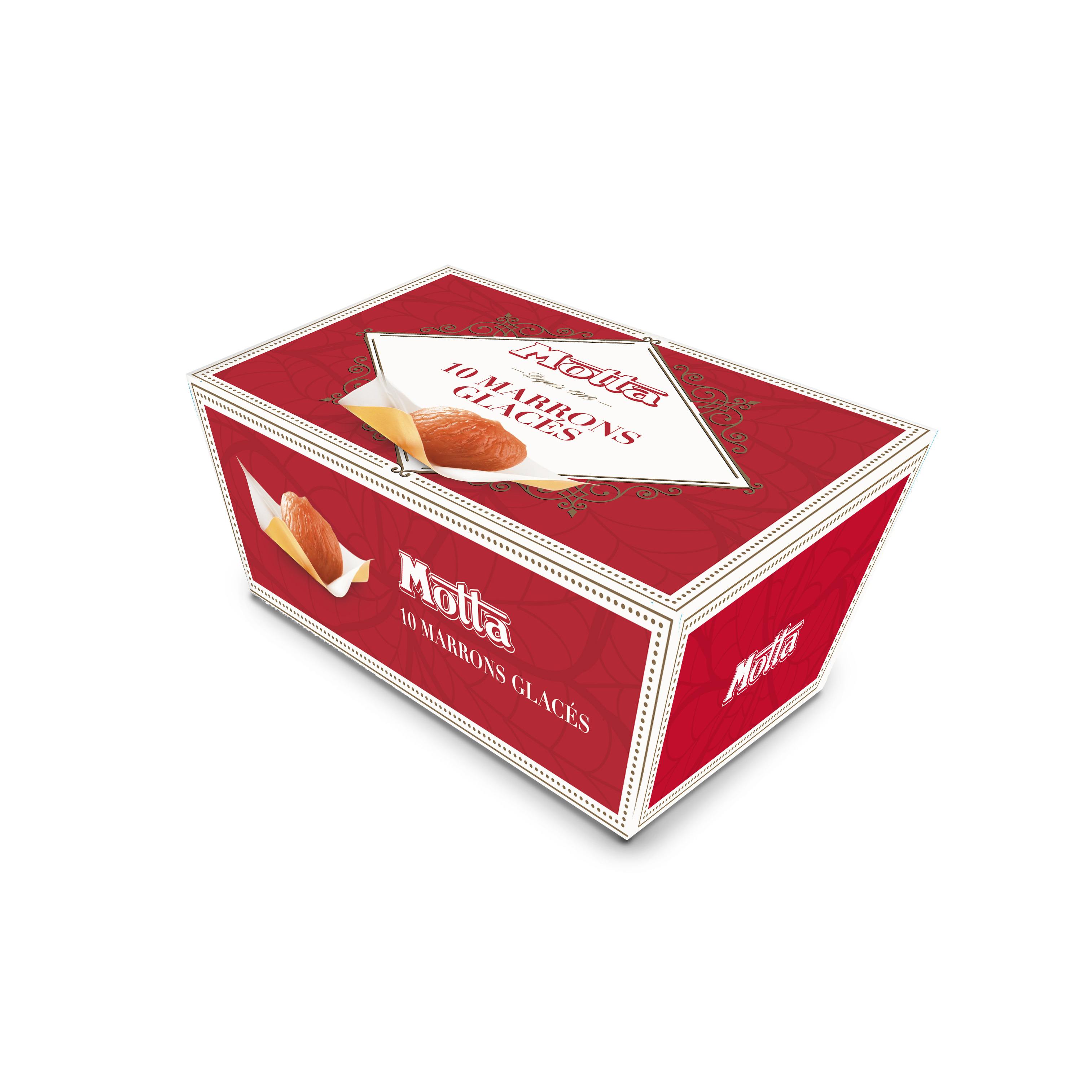 Promo L'artisan provençal coffret 9 marrons glacés entiers chez Auchan