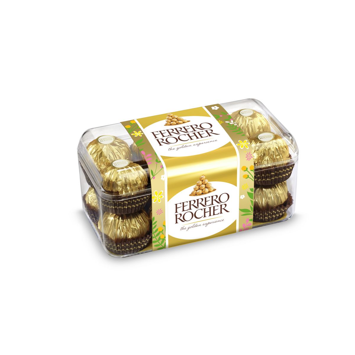 FERRERO Rocher Fines gaufrettes chocolat lait et noisettes 16 pièces 200g  pas cher 