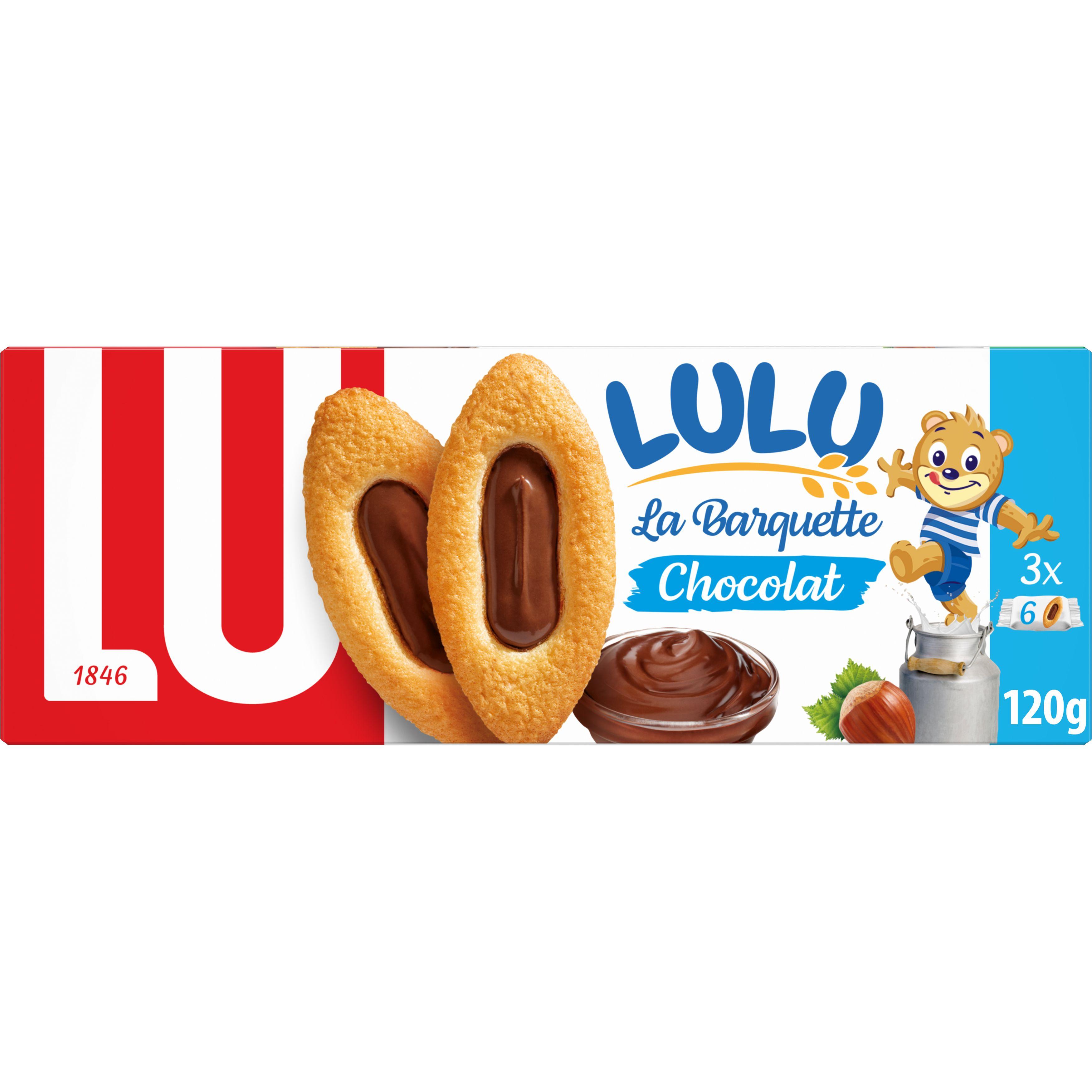 LU Lulu barquettes au chocolat 120g pas cher 