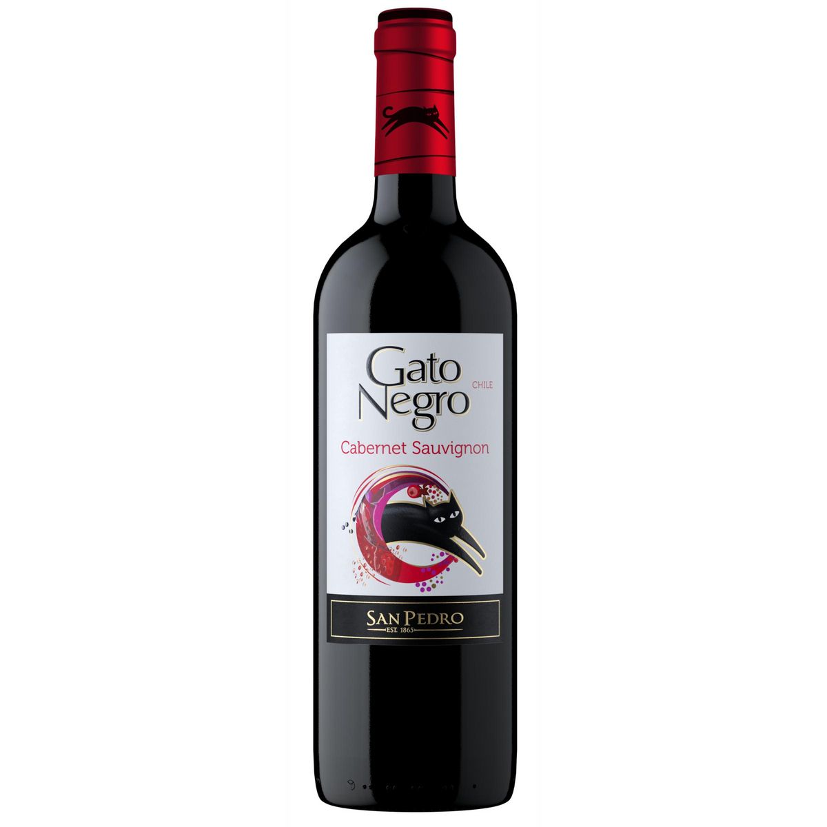 GATO NEGRO Vin rouge du Chili AOP cabernet-sauvignon 75cl