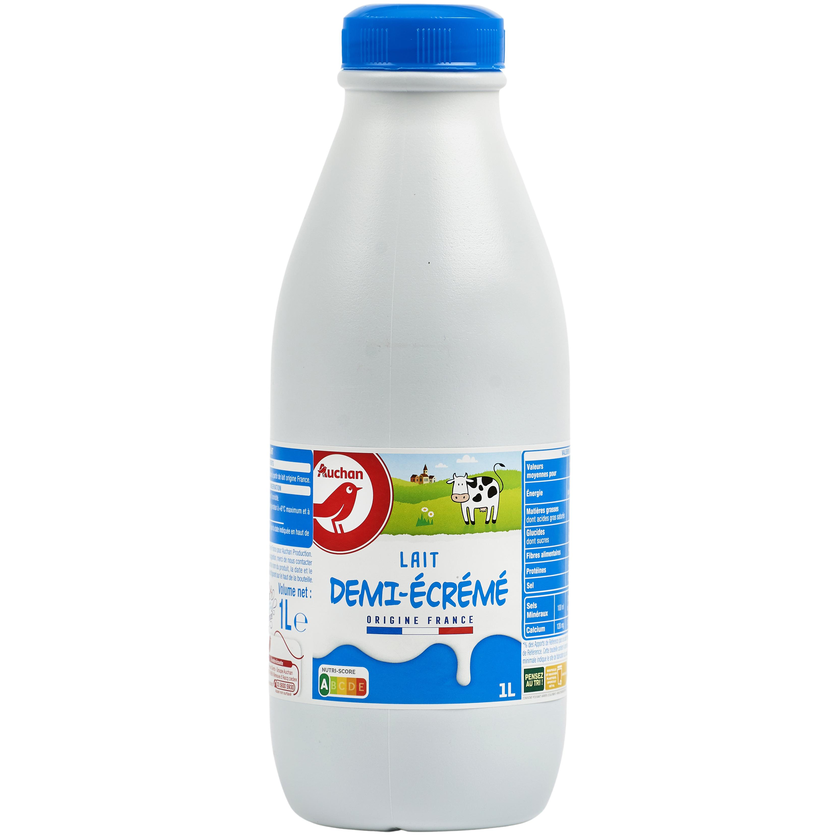 Lait (demi) écrémé 1L – Au Bout Du Champ