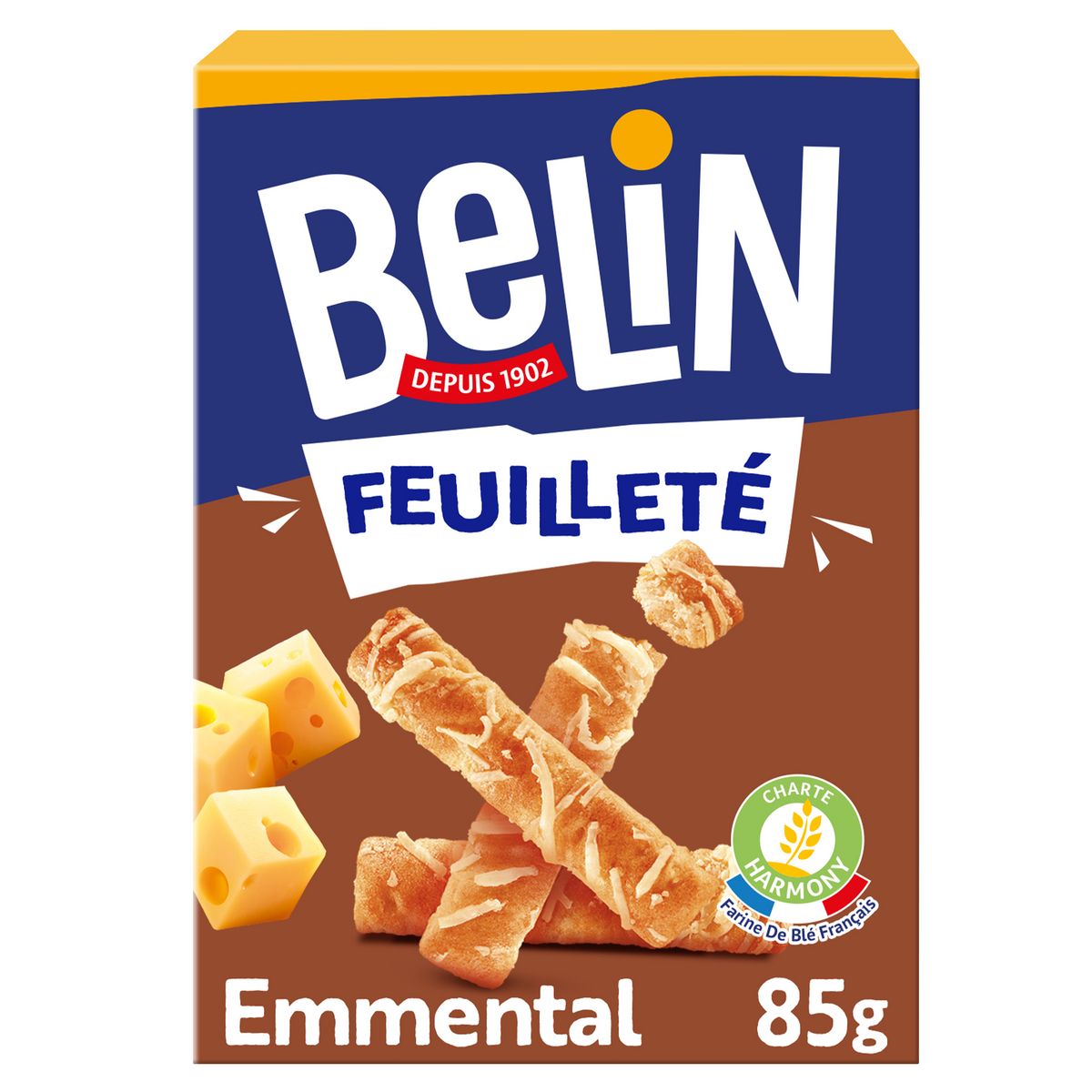 Belin Biscuits apéritif Crackers à la tomate & aux herbes de