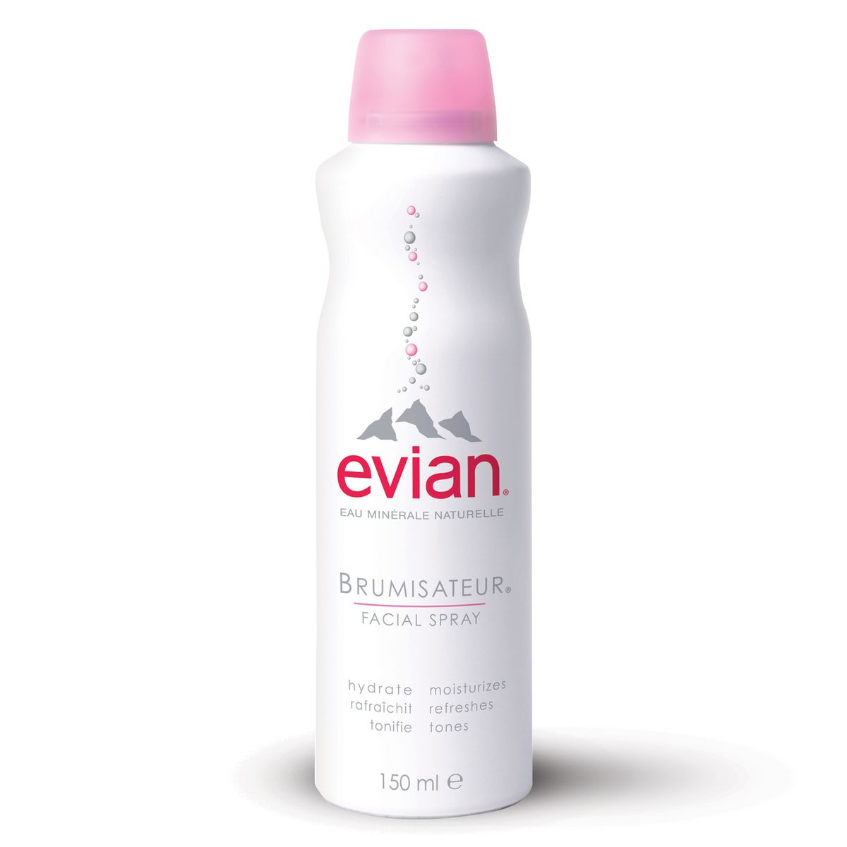 EVIAN Brumisateur d'eau minérale naturelle 150ml pas cher 