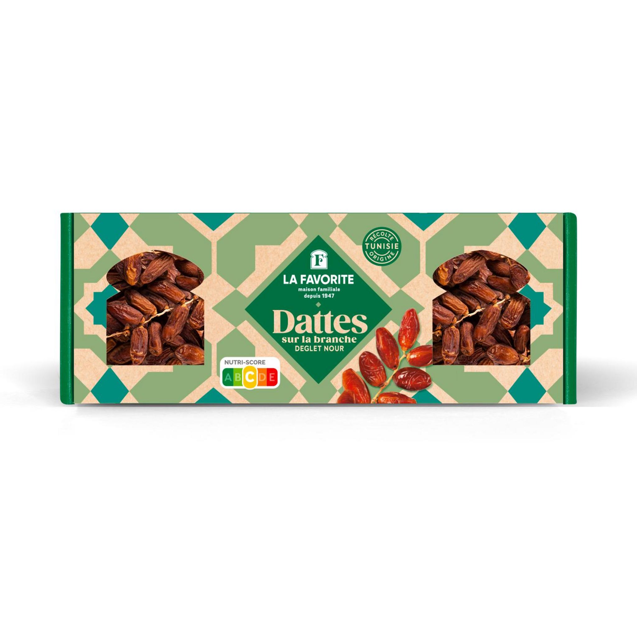 Dattes en ravier 500g - variété Deglet Nour - Color Foods