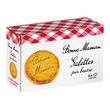BONNE MAMAN Galettes au beurre frais, sachets fraîcheur 6x2 biscuits 170g