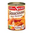 WILLIAM SAURIN Saucisses aux haricots 420g