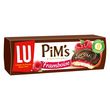 LU Pim's biscuits génoises nappées de chocolat saveur framboise 150g