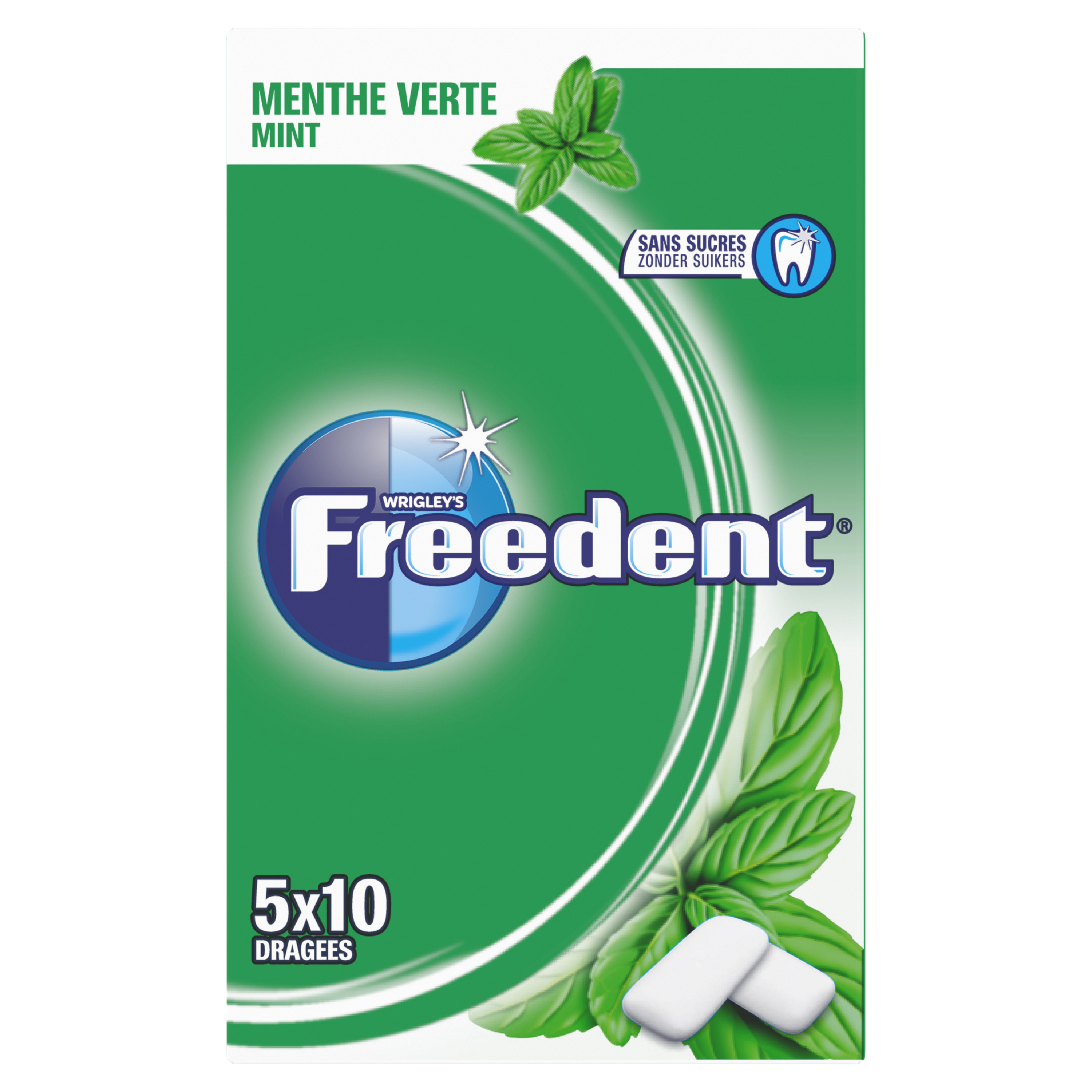 Chewing Gum sans Sucre - Freedent - 64 g