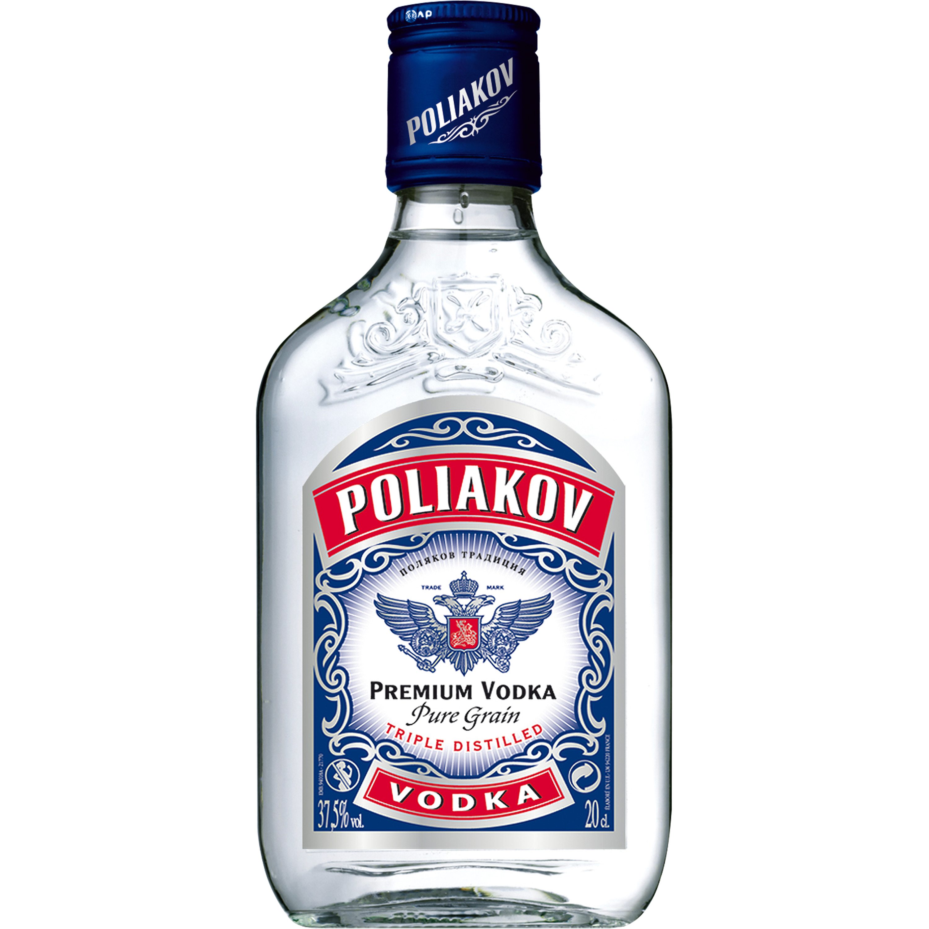 SOBIESKI Vodka polonaise 37,5% 70cl pas cher 