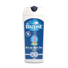 LA BALEINE Sel de mer fin -50% de sodium 350g pas cher 