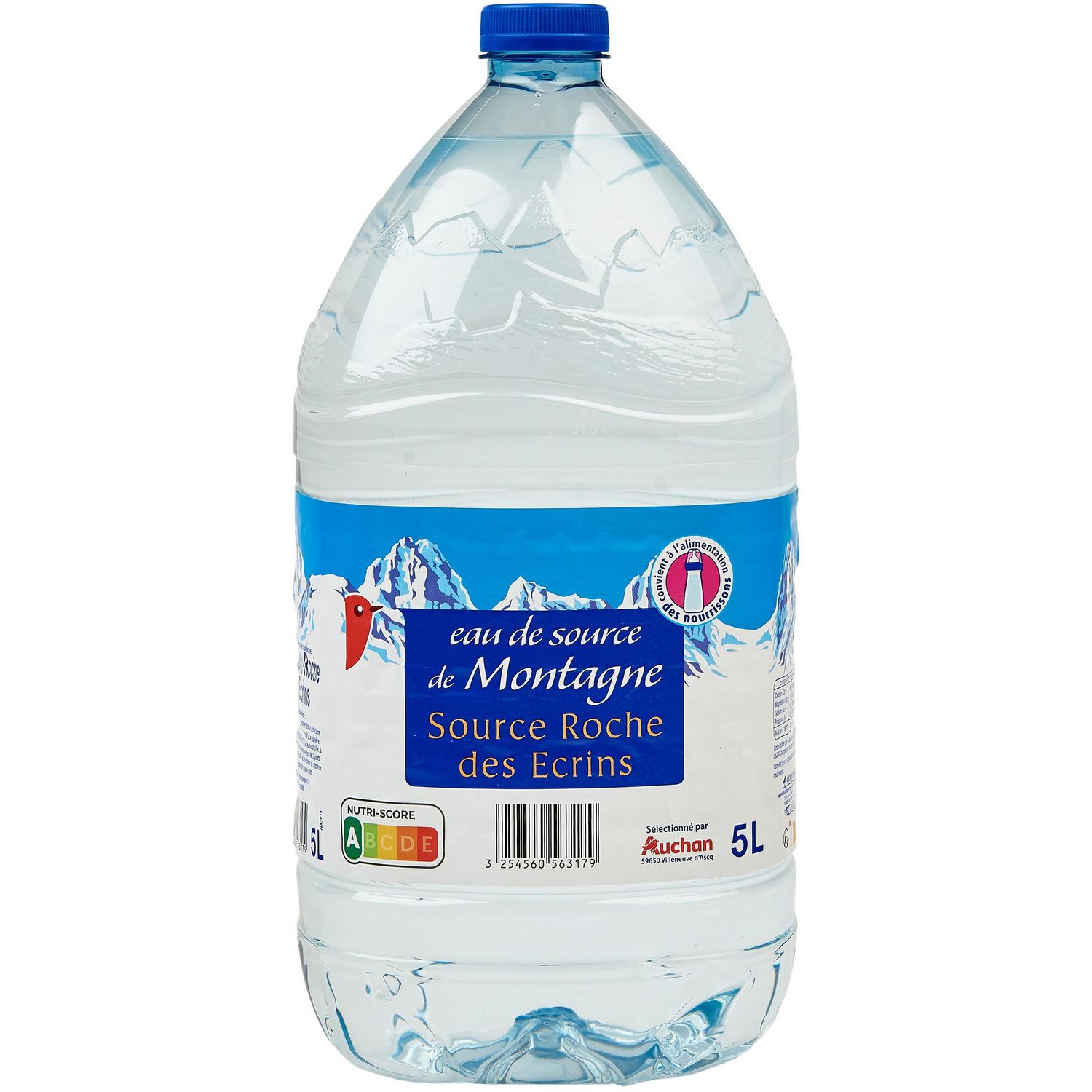 Auchan : bidon de 5 litres d'eau déminéralisée à 1 €