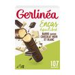 GERLINEA Barres saveur chocolat noir et blanc riches en protéines 12x31g 372g