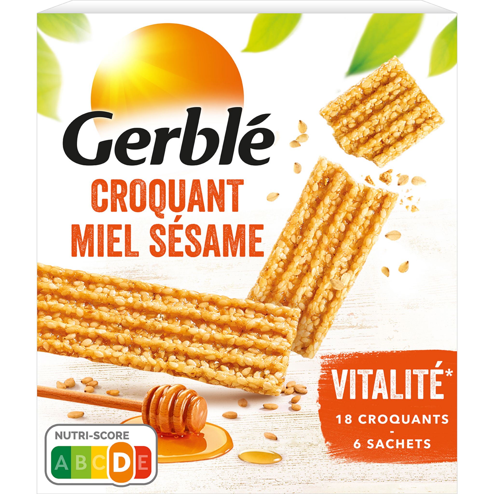 GERBLE Biscuits sans gluten au chocolat et noisettes sachets fraîcheur 3  sachets 150g pas cher 