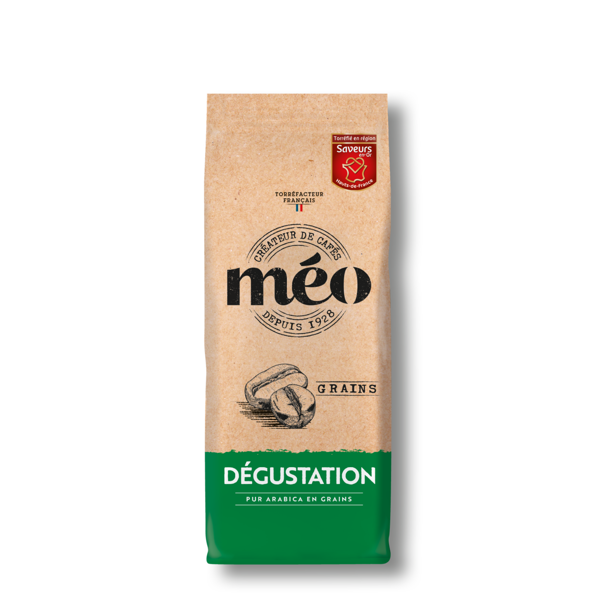MEO Café en grain pur Arabica 250g pas cher 