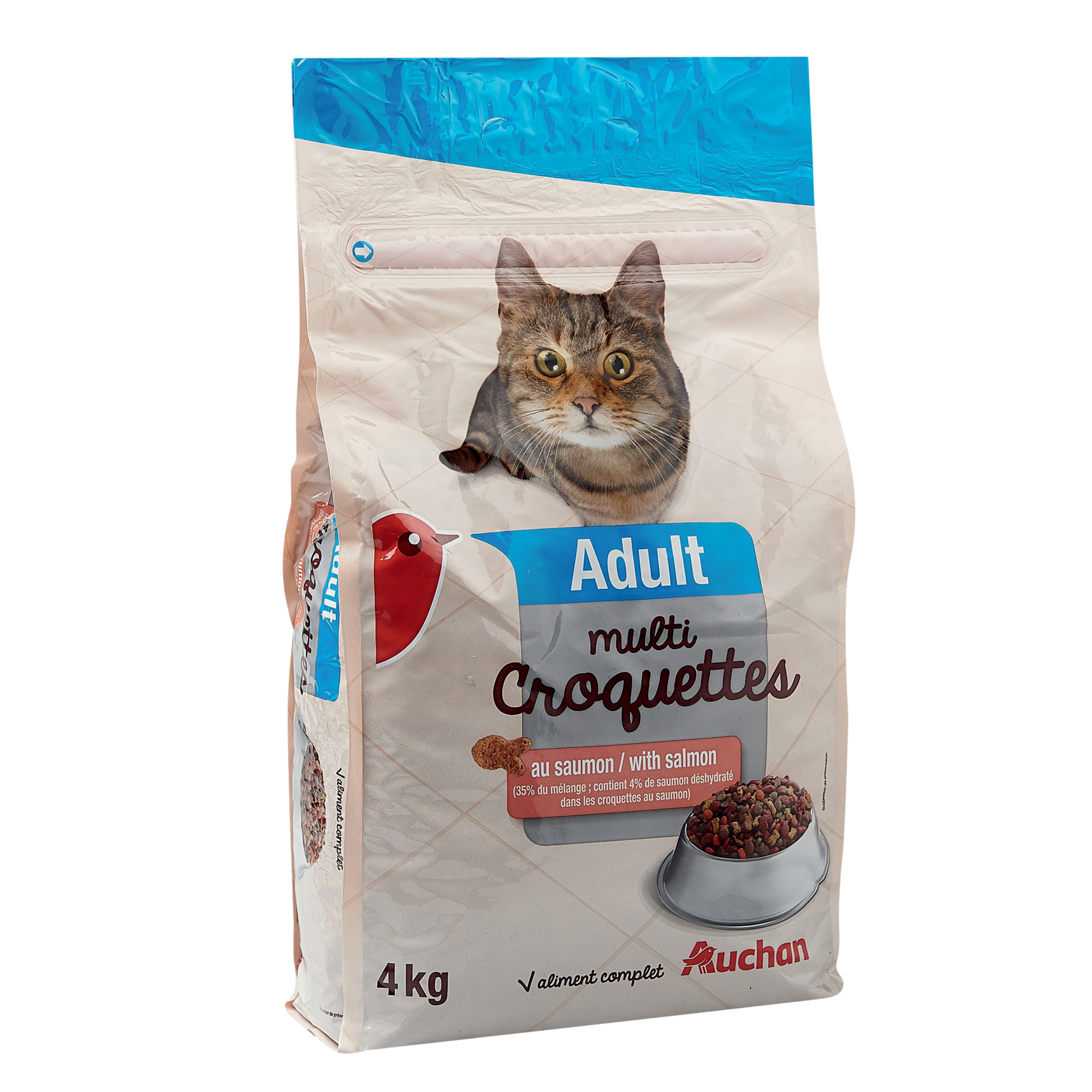 Croquettes pour chat au saumon et aux légumes, Friskies (400 g)