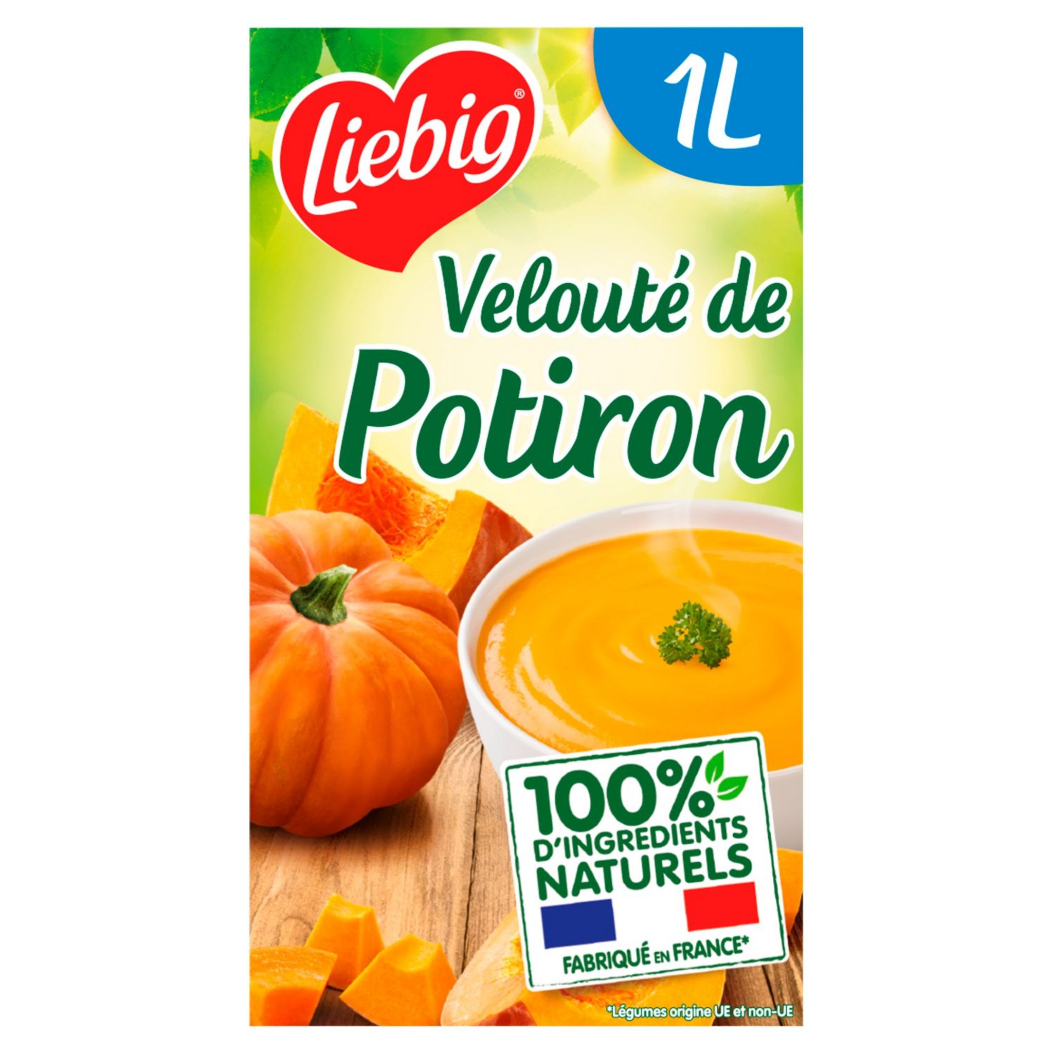 LIEBIG Soupe de légumes et Kiri 4 personnes 1l pas cher 