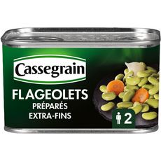 CASSEGRAIN Flageolets préparés sélection extra-fins 265g