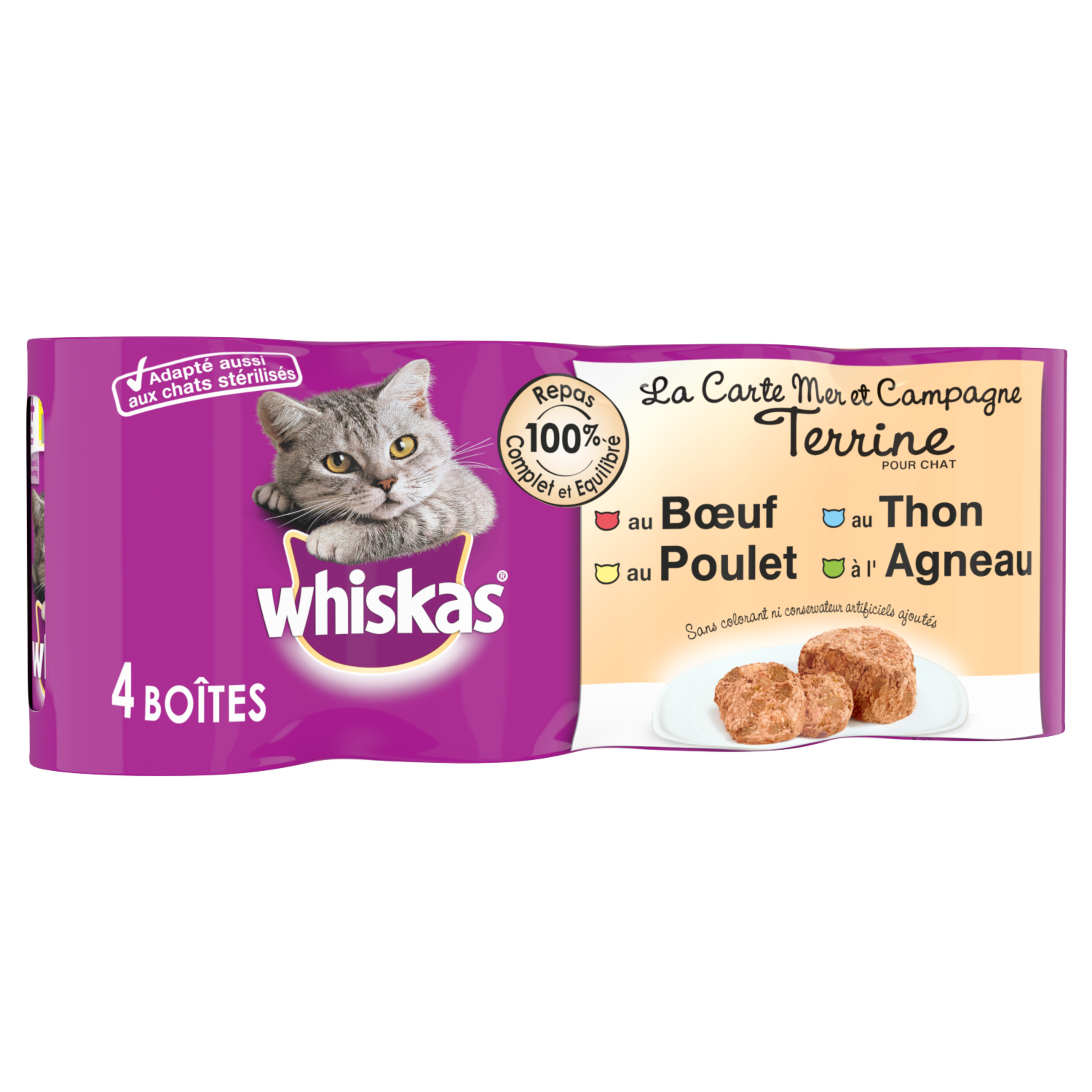 Promo SACHET LES CRÉATIONS POUR CHAT SHEBA chez E.Leclerc