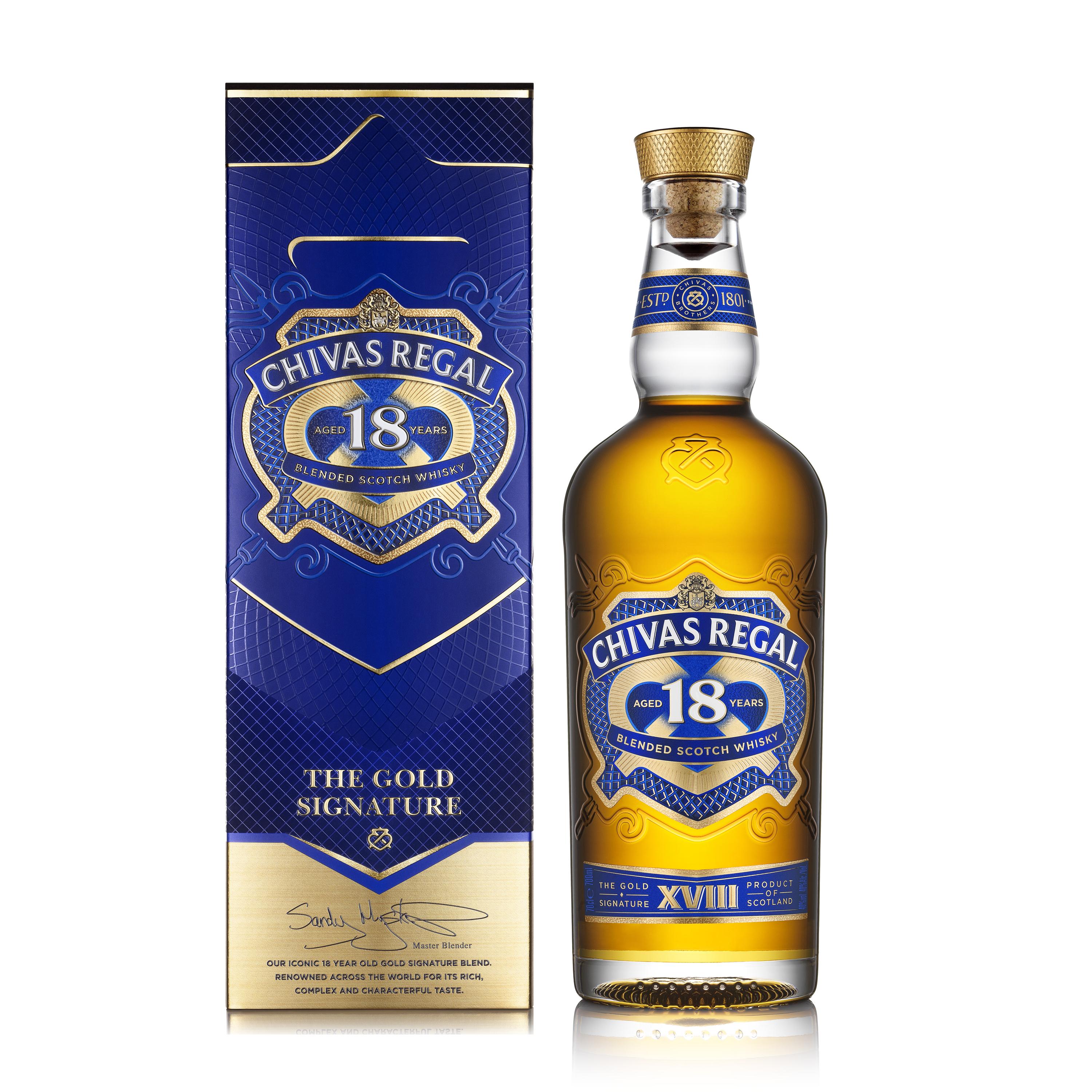 CHIVAS REGAL 18 ans Whisky Ecossais - 40%, 70cl : : Epicerie