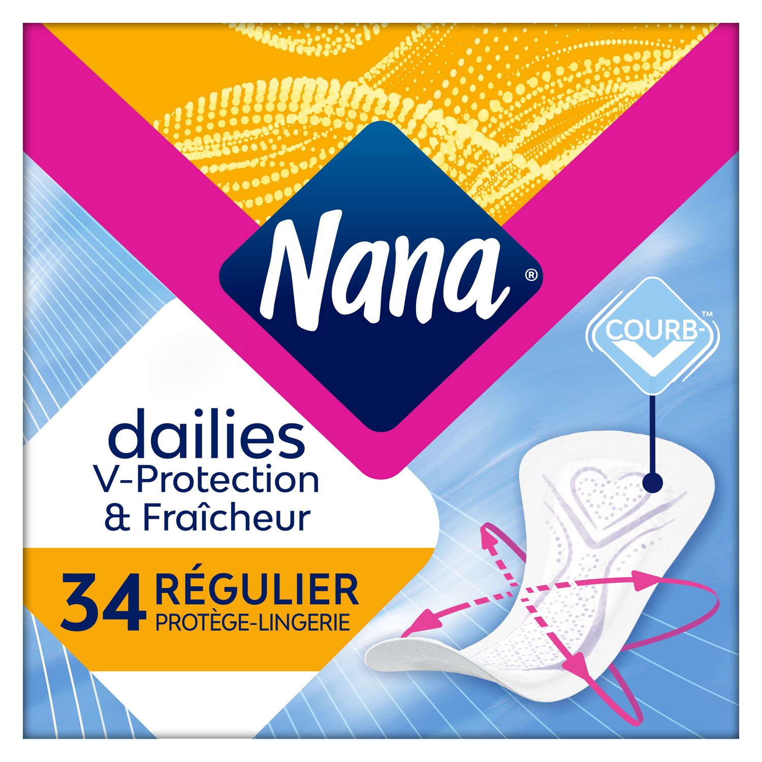 NANA V-Care protège-lingerie pure sensitive normal 30 pièces pas