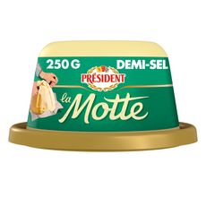 PRESIDENT La Motte Beurre demi-sel 250g