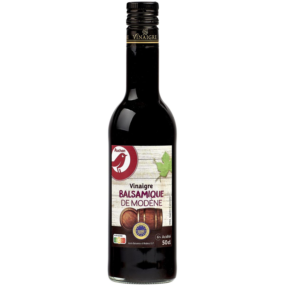 AUCHAN Vinaigre balsamique de modène IGP 25cl pas cher 