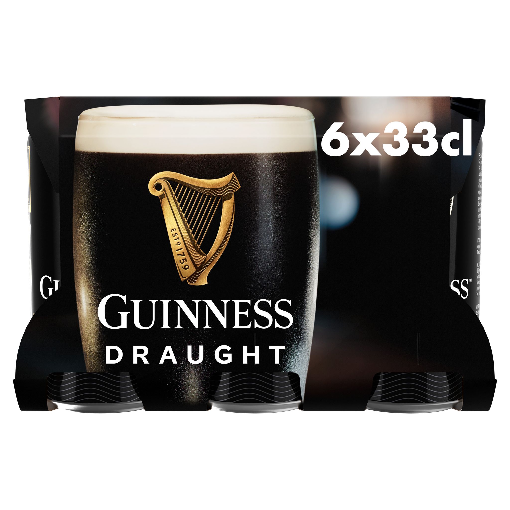 Guinness d'Afrique 🍺 - Bière Brune - 7,5° (Lot de 2 x 33 Cl