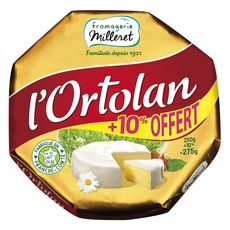 FROMAGERIE MILLERET L'Ortolan 275g