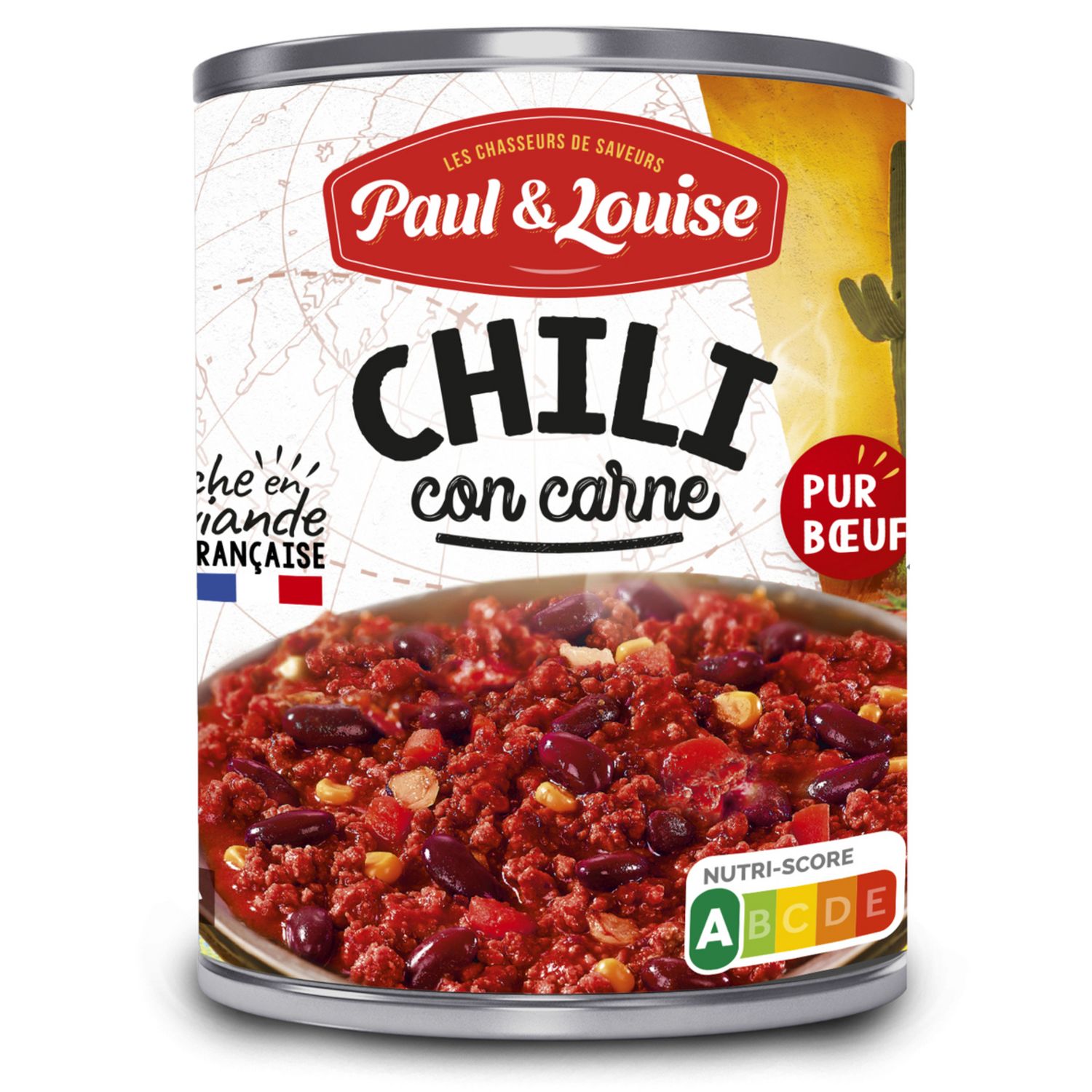 Avis et décryptage de Paul & louise - chili con carne 400g (Paul & Louise)