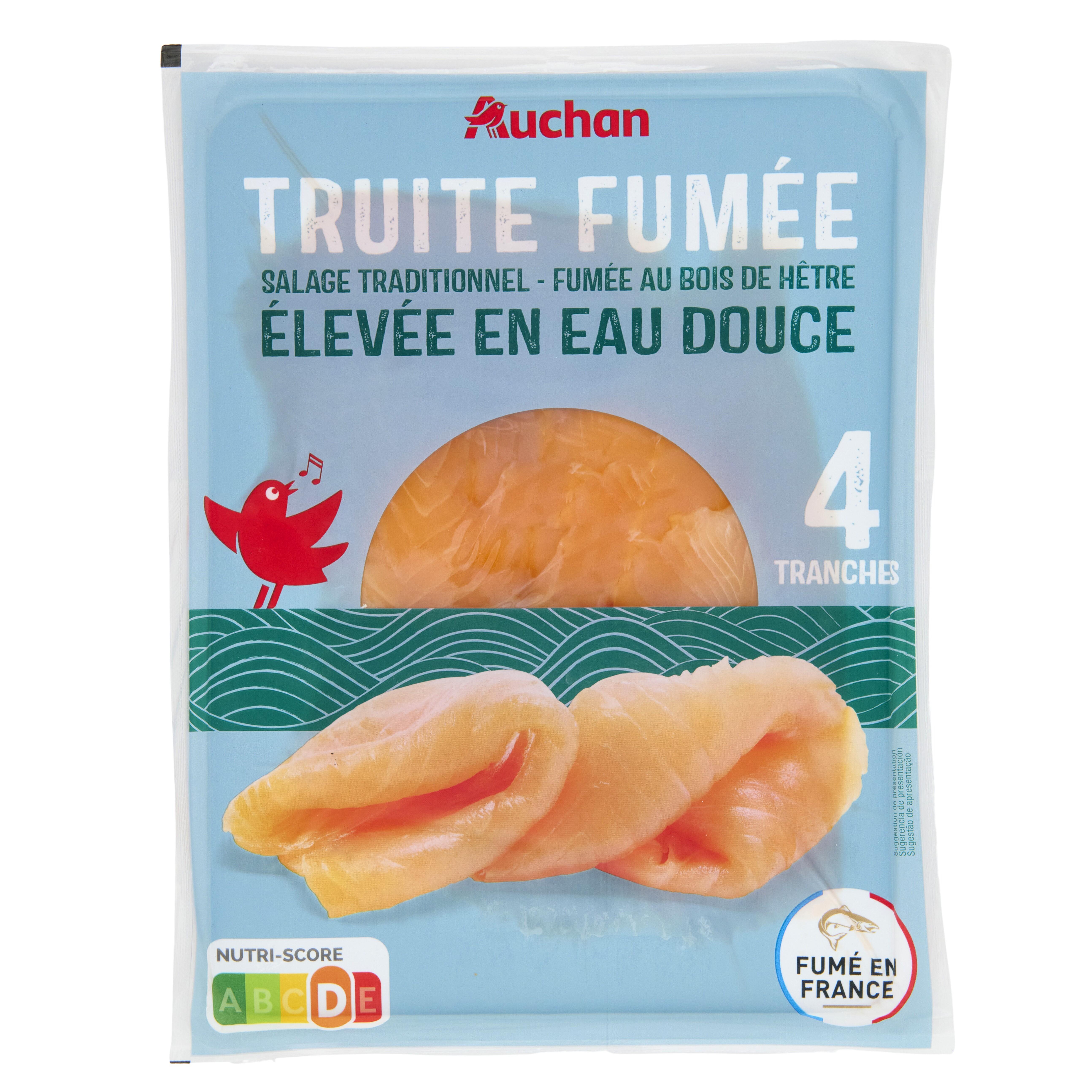 Truite fumée bio 4-6trs 100g