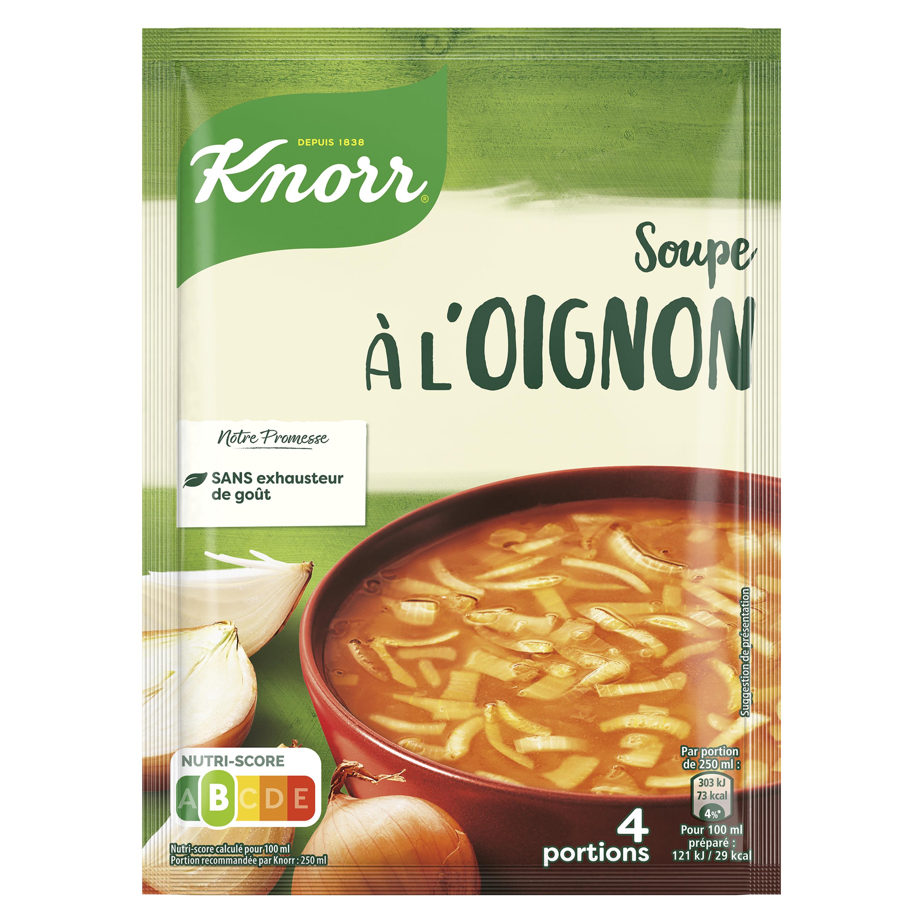 Soupe déshydratée passée aux 9 légumes KNORR le sachet de 105 g