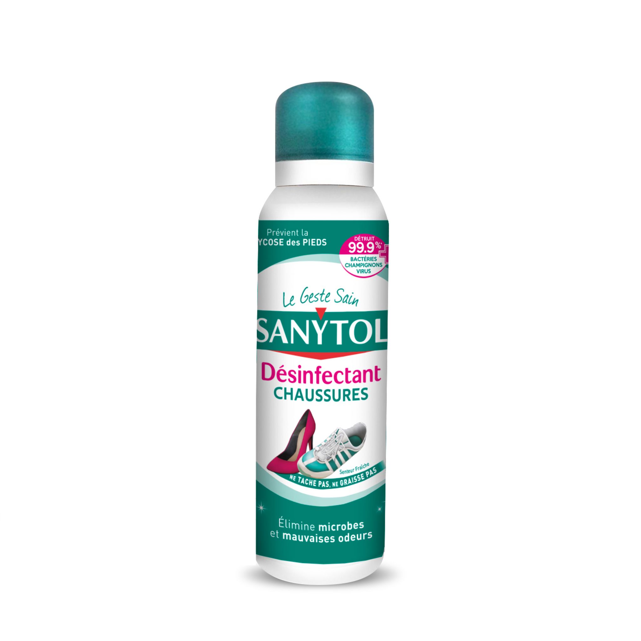 SANYTOL Désinfectant chaussures anti-microbes & anti-odeurs 150ml pas cher  